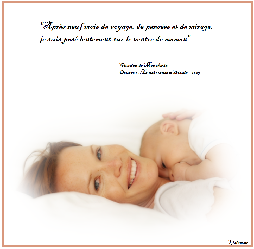 CITATION NAISSANCE